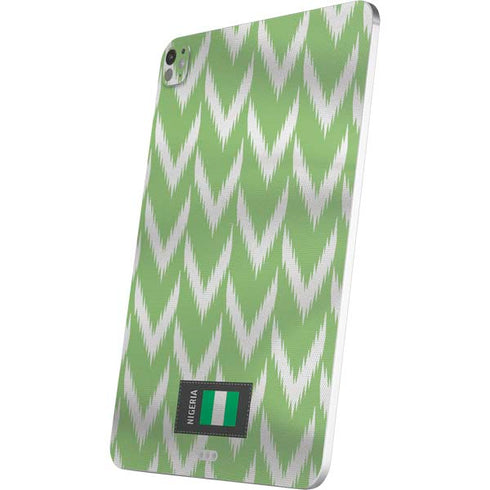 Nigeria Soccer Flag iPad Pro 13in M4 (2024) Skin